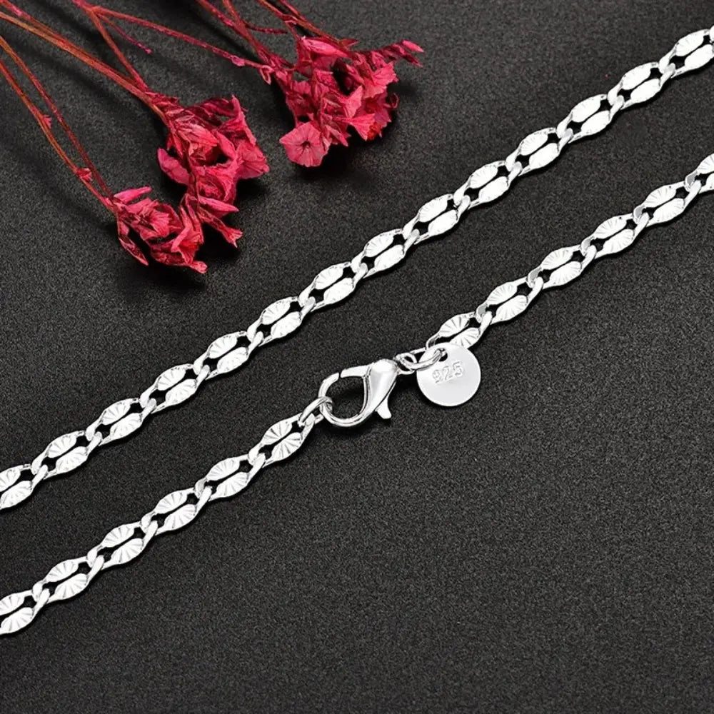Valenzora | 925er Sterlingsilber 4mm Kette
