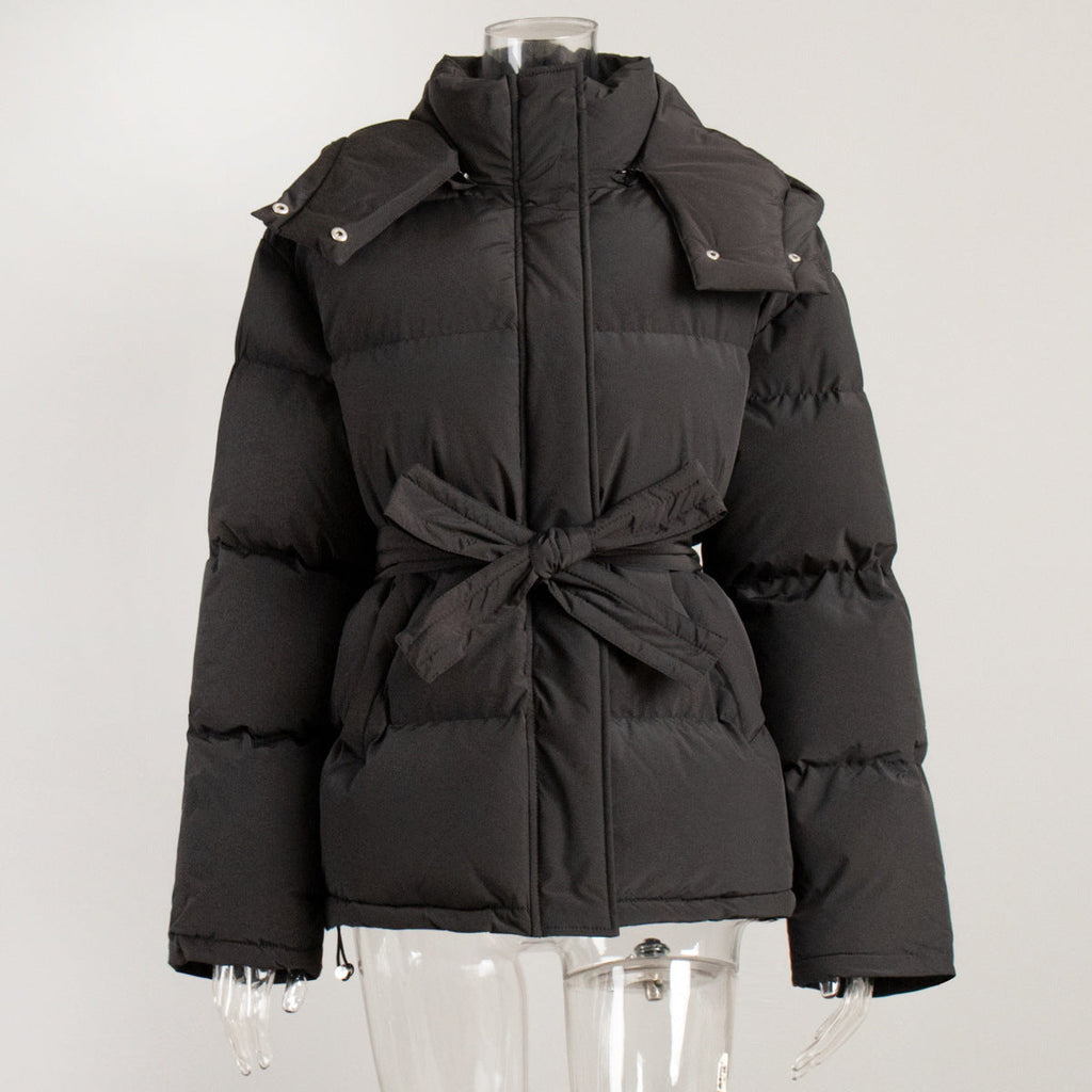 Valenzora | Trendige Winterkapuzenjacke aus Baumwolle