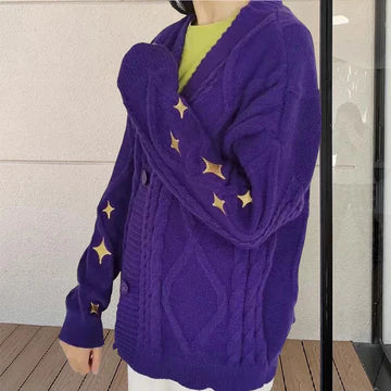 Embroidered vintage sweater