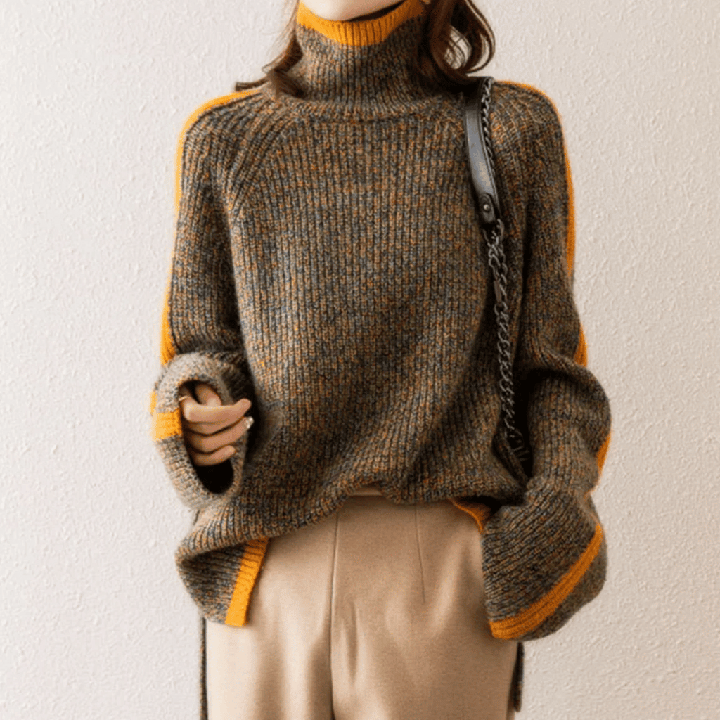 Ravelyn™ Strickpullover mit Rollkragen
