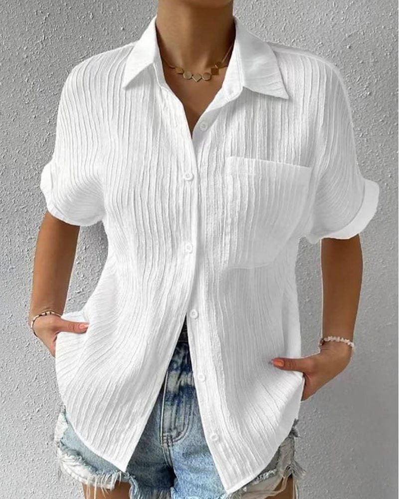 Valenzora | Comfortable, solid-colored shirt