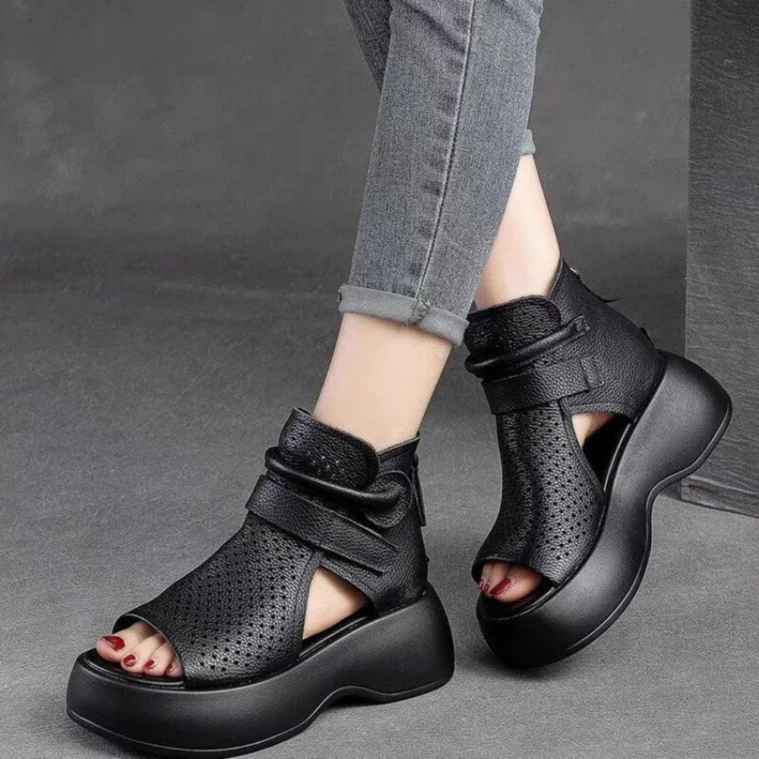 Valenzora | Leather Sandals for Orthopedic Needs
