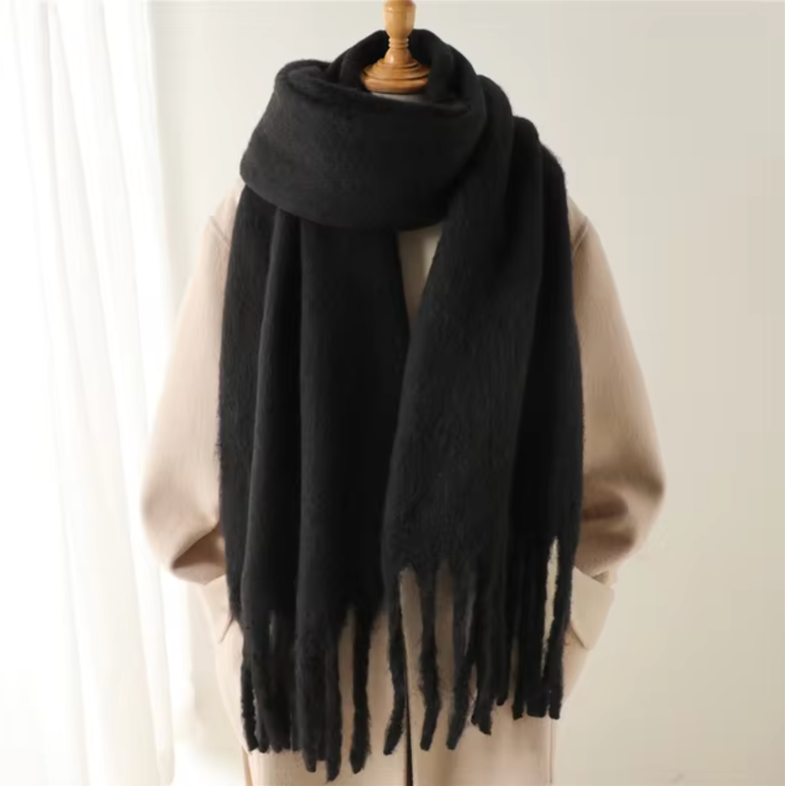Valenzora | Cashmere winter scarf