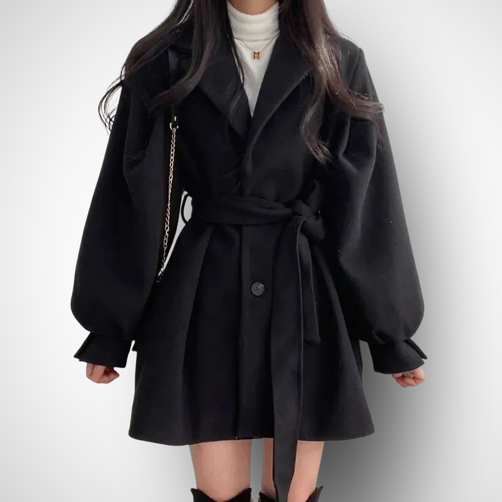 Einfaches und stilvolles Winterkleid