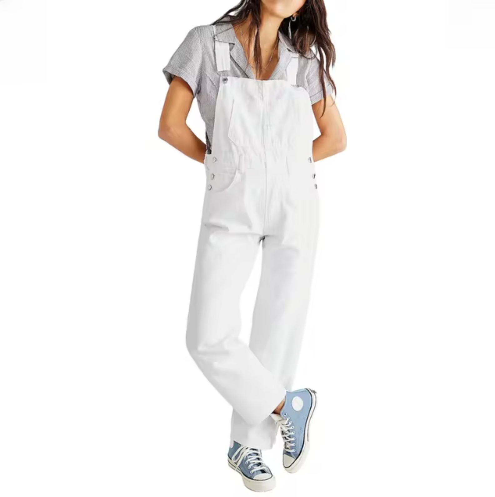 Valenzora | Loose denim jumpsuit