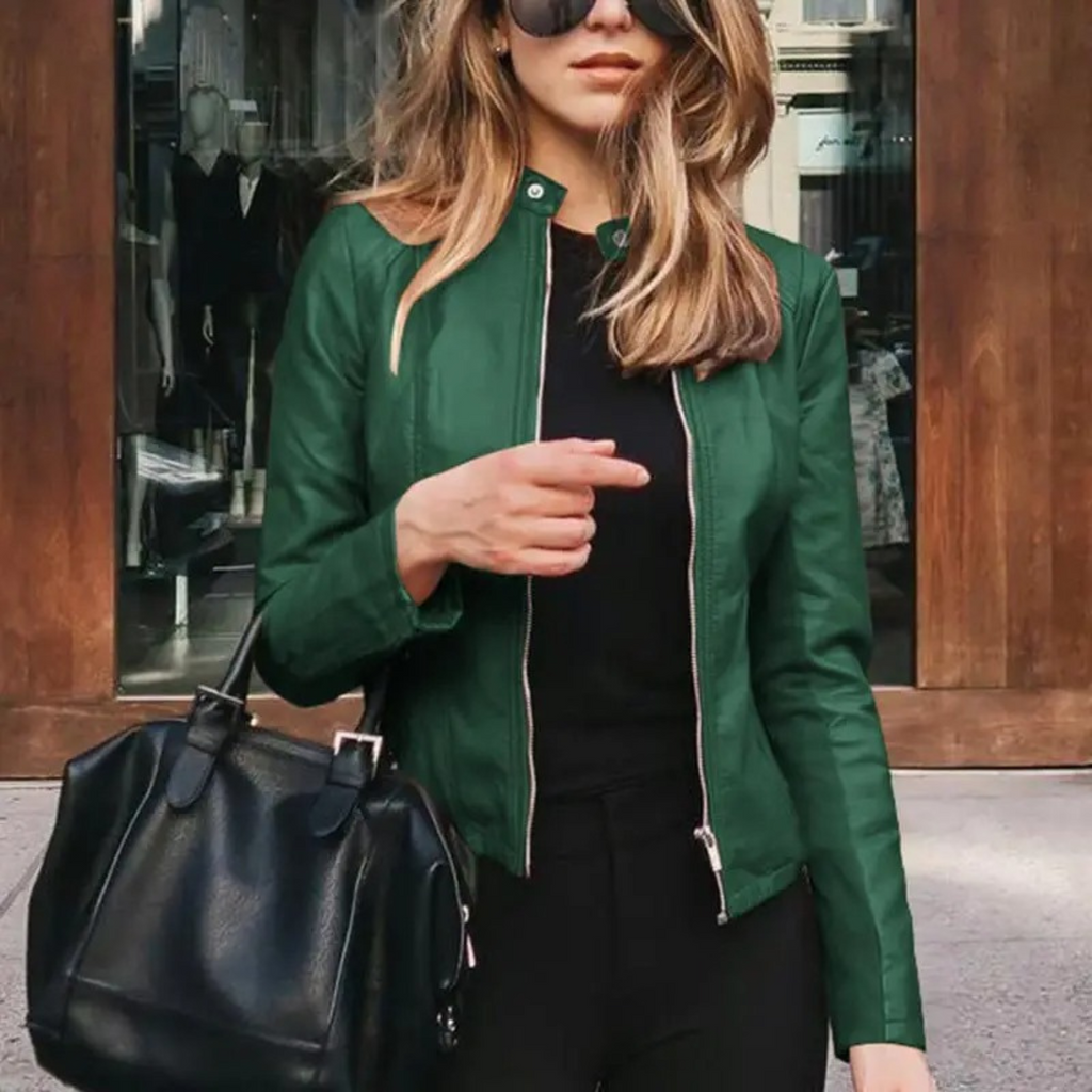 Valenzora - Motorradlederjacke für Damen