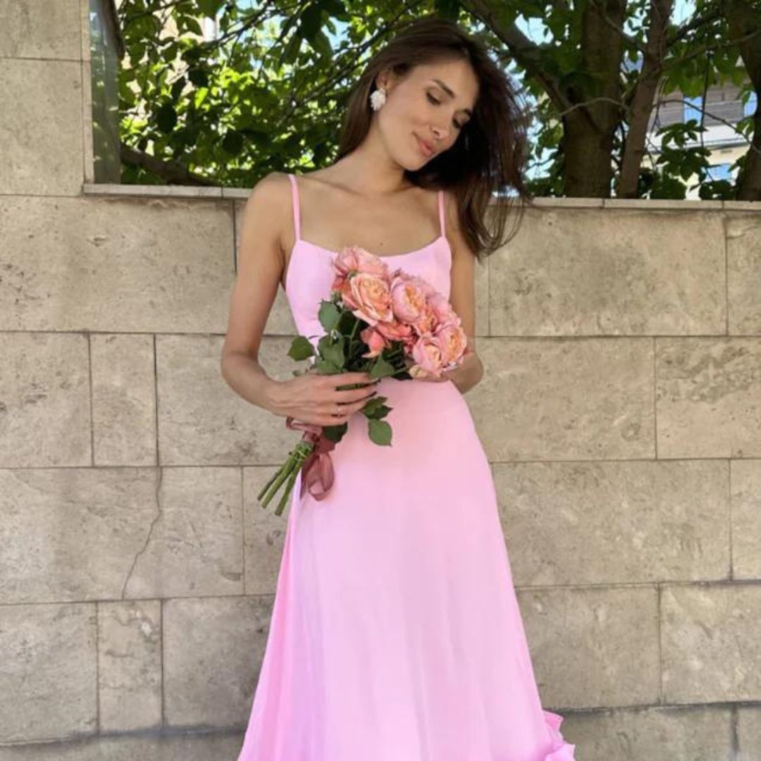 Valenzora | Gerafftes Bustier-Midikleid