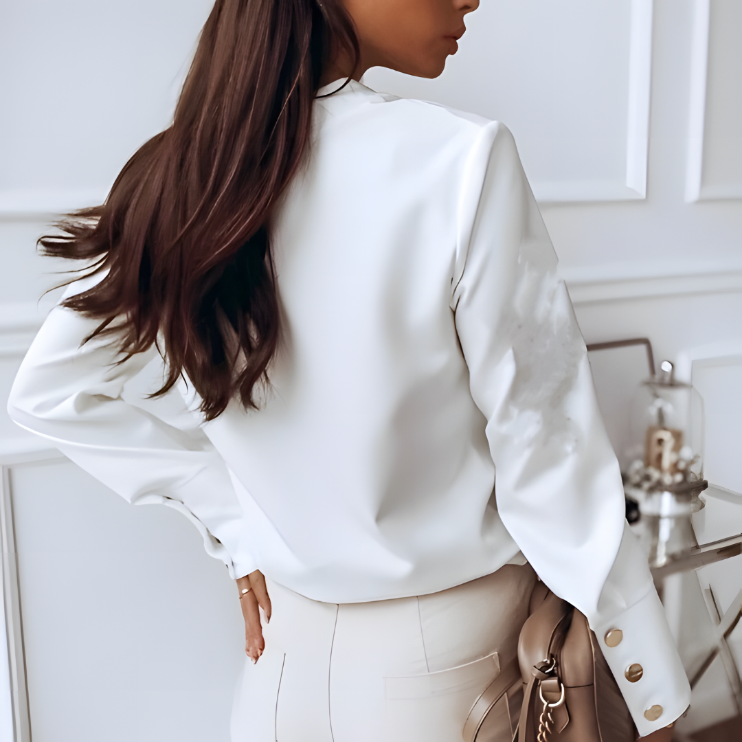 Valenzora | Elegantes Langarm-Top für Damen