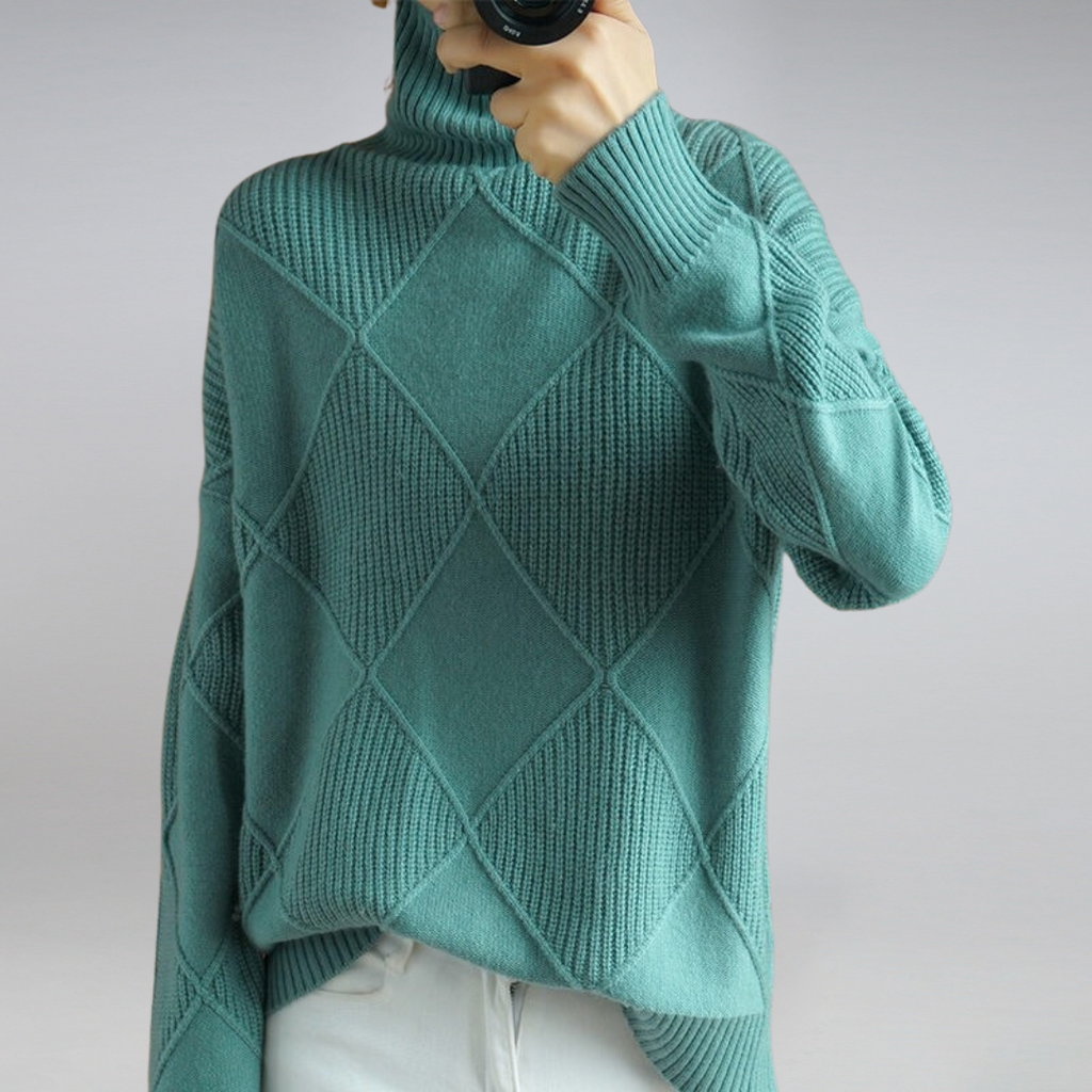 Stylish turtleneck sweaters