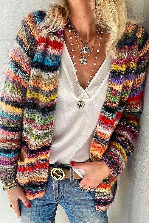 Stylish and elegant winter cardigan