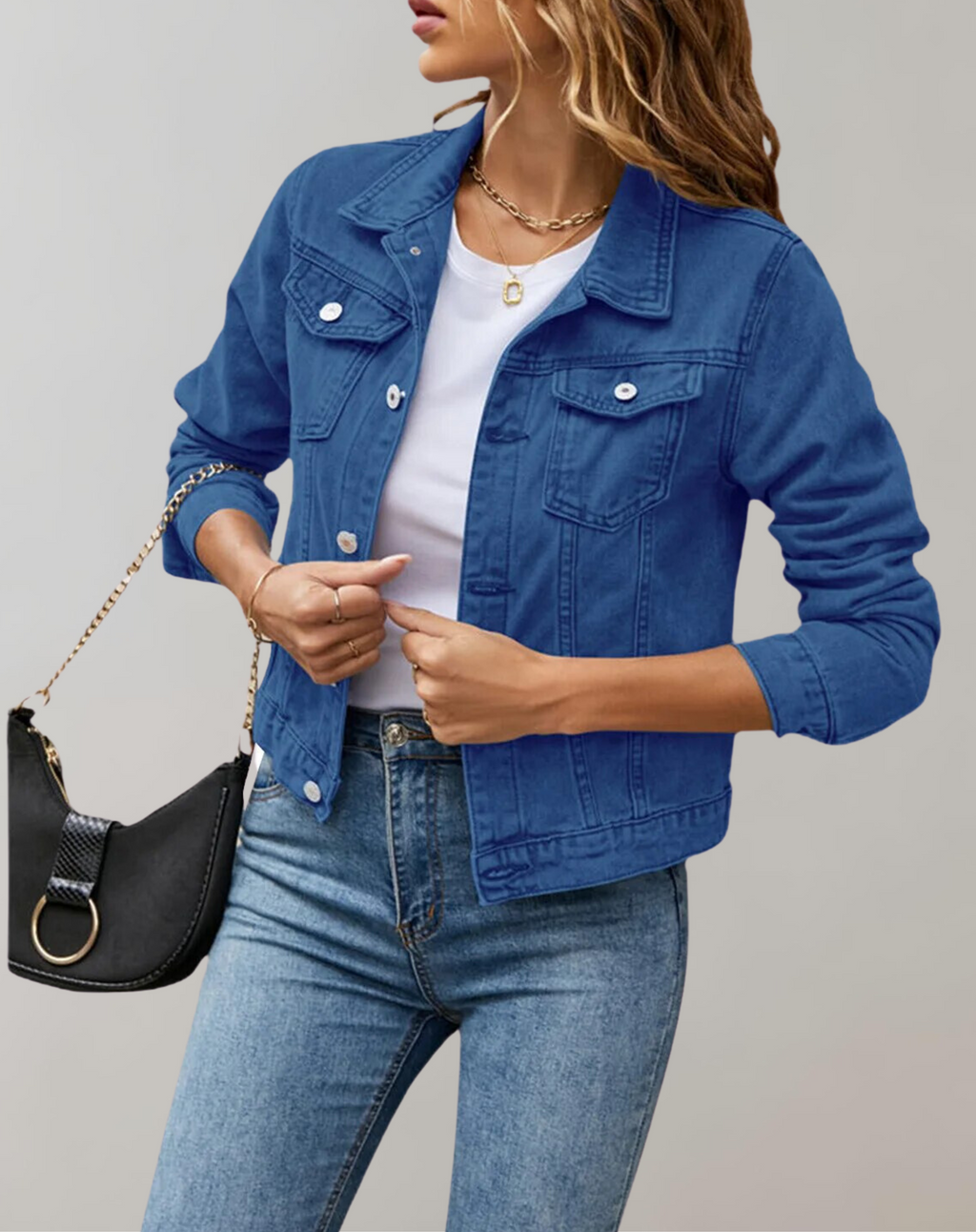 Valenzora | Casual long-sleeved lapel Solid