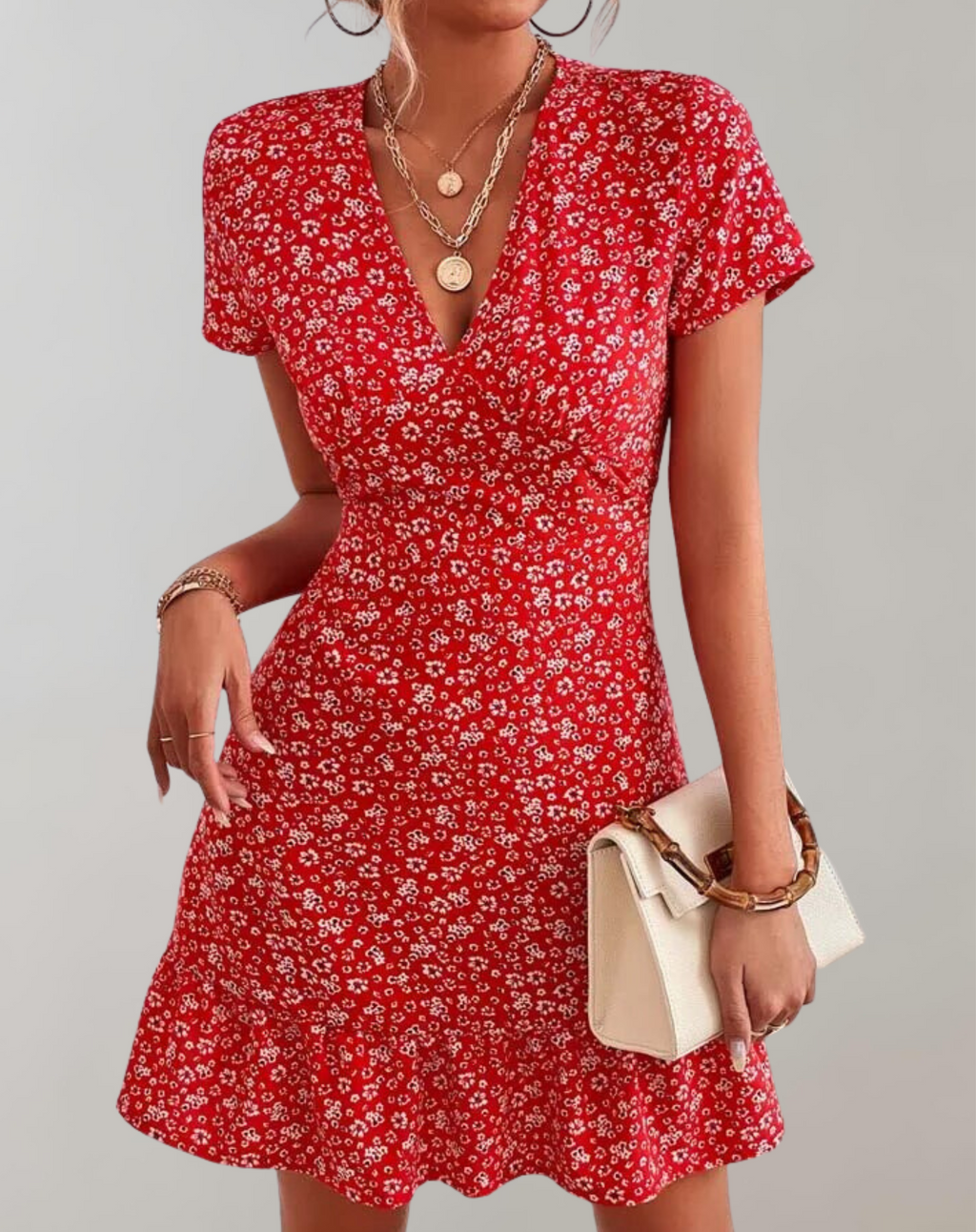 Valenzora - Summer short boho dress women