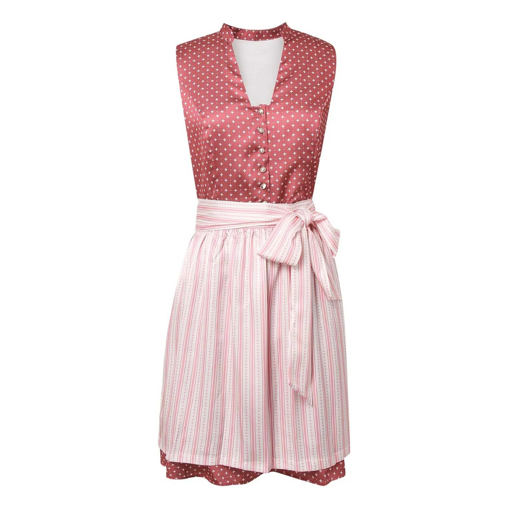 Valenzora | Women's traditional outfit with waist belt and embroidery