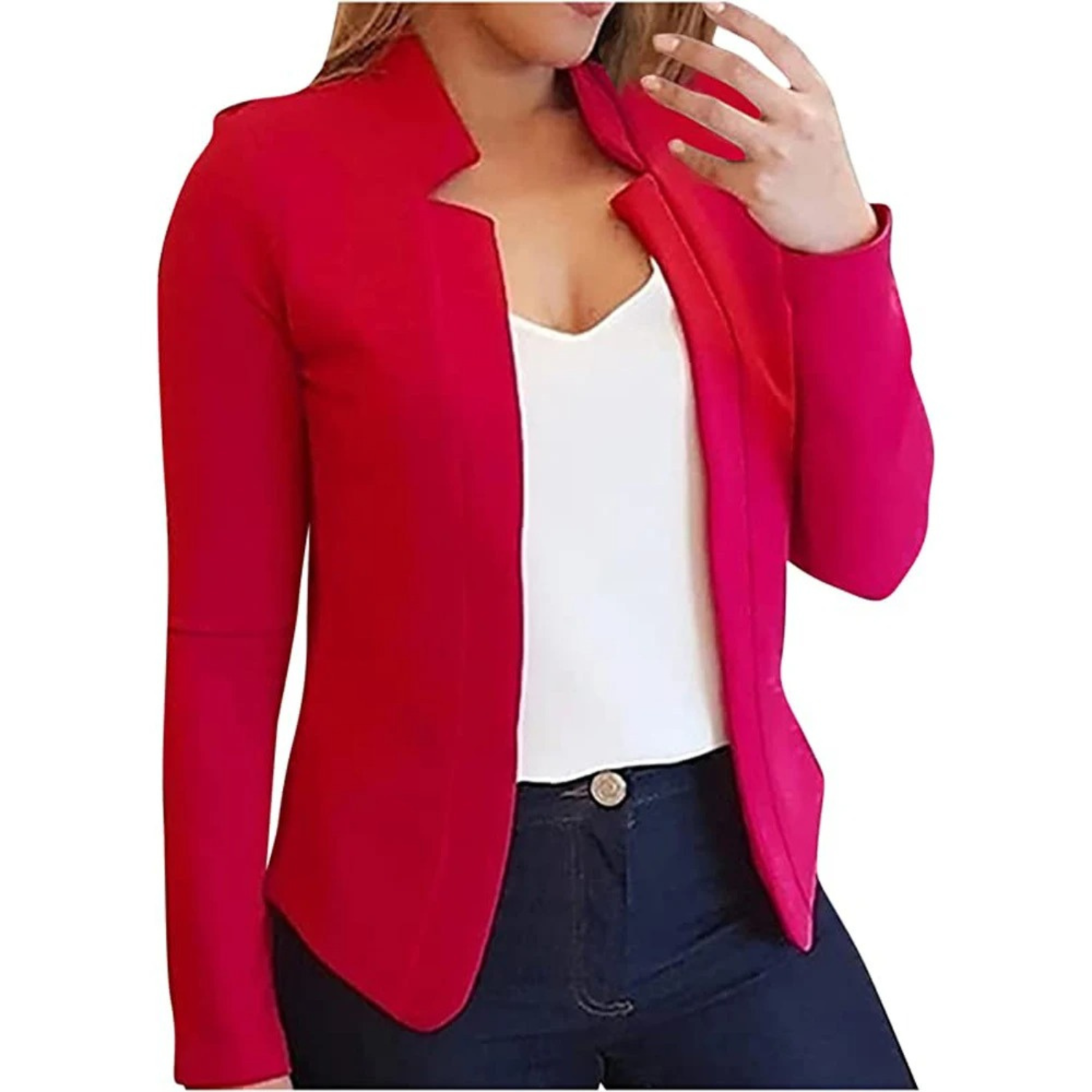 Valenzora – Small women's blazer, simple cardigan