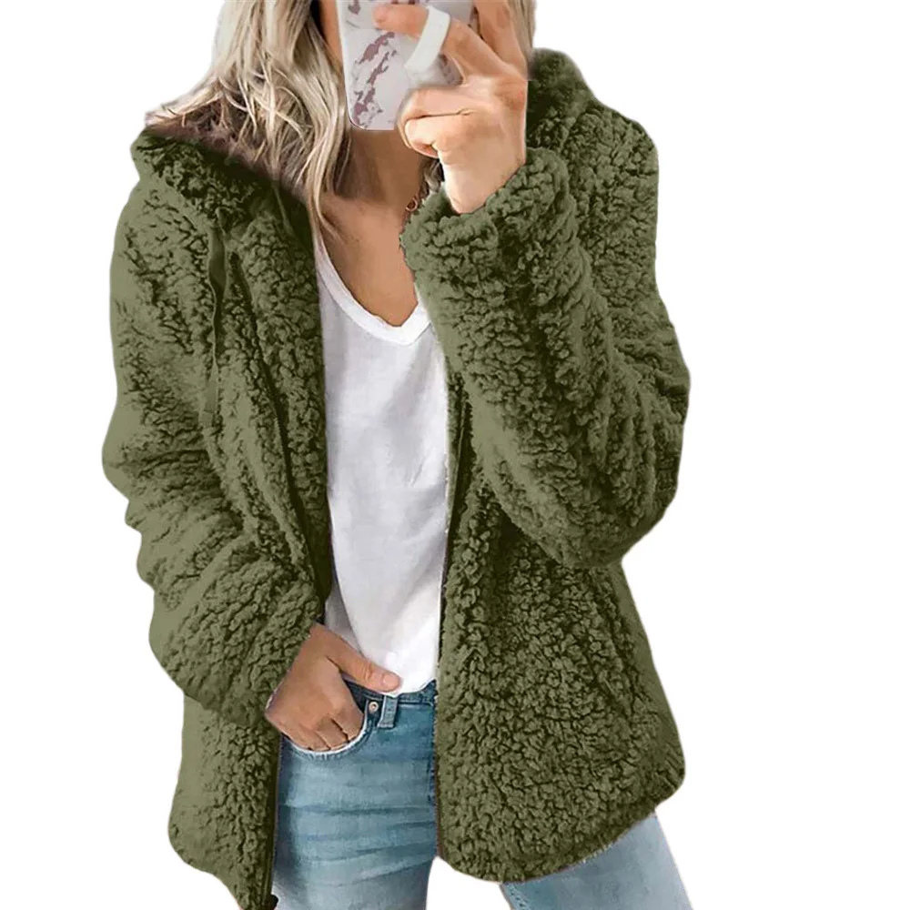 Fleece vest with hood and zipper
