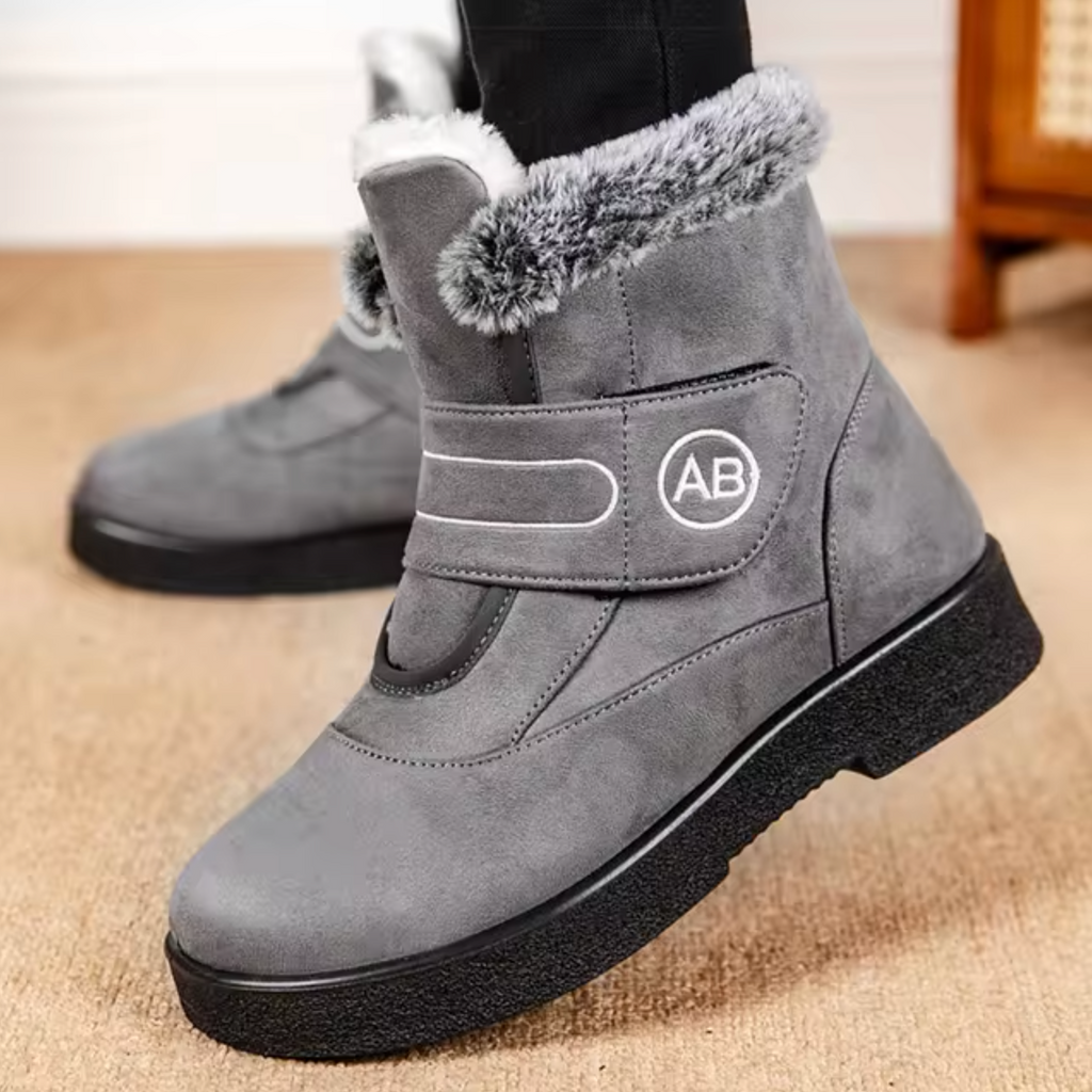 Valenzora | Fur-trimmed ankle boots