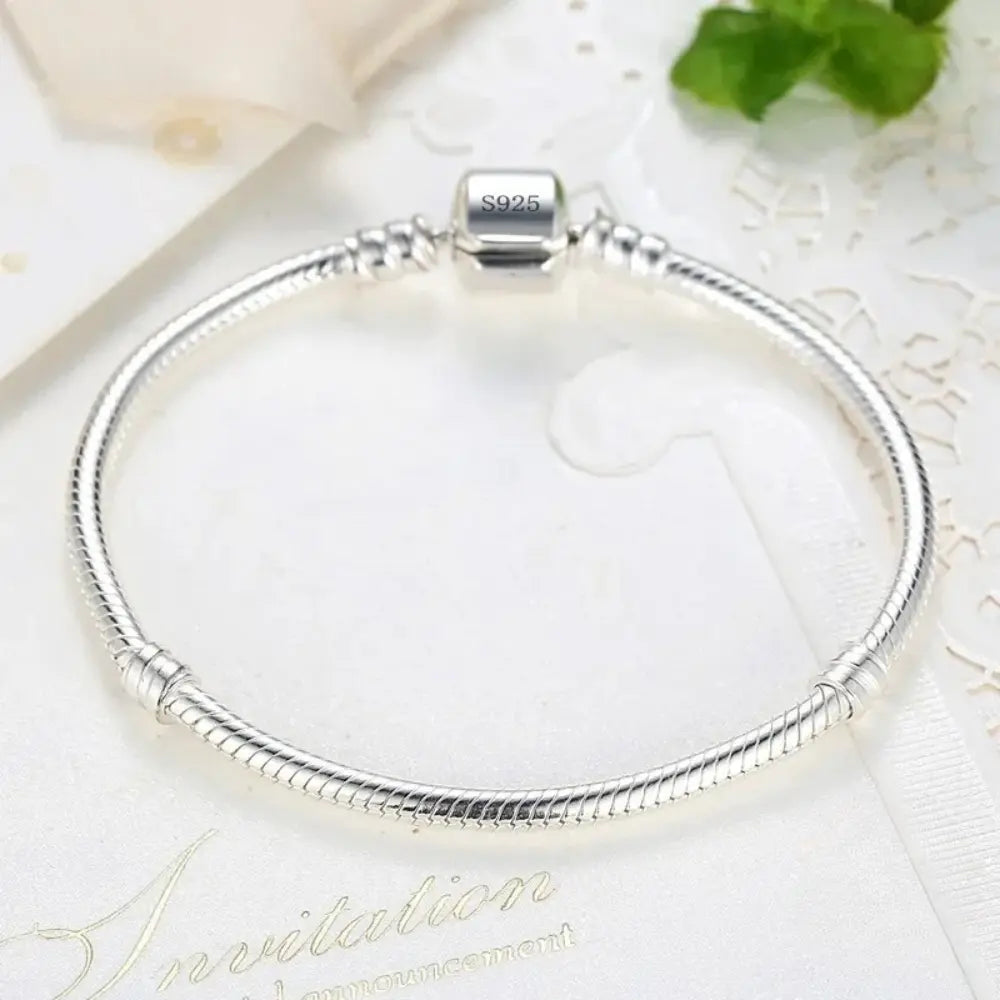 Valenzora | 925 Sterling Silber Charm-Armband für Damen