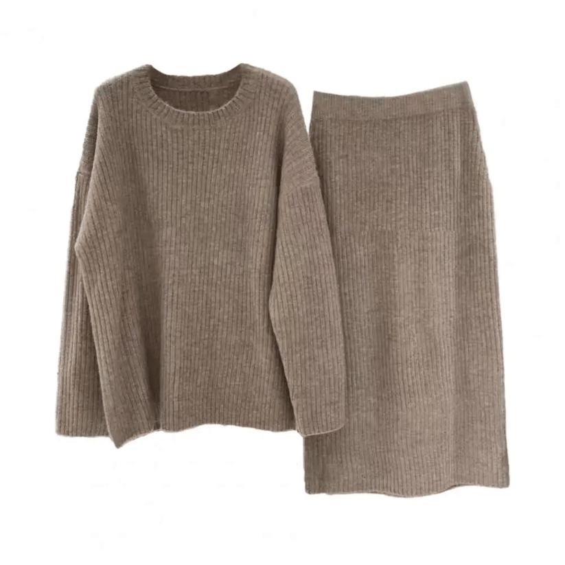 Valenzora | Two-piece knitted set for women