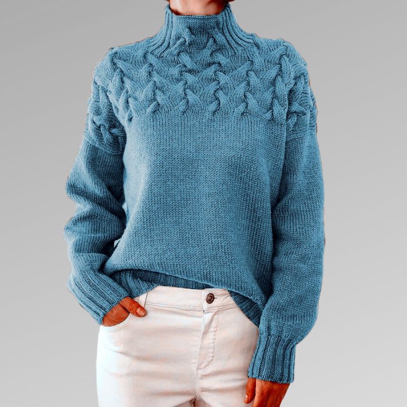 Valenzora | Elegant and warm roll-neck sweater
