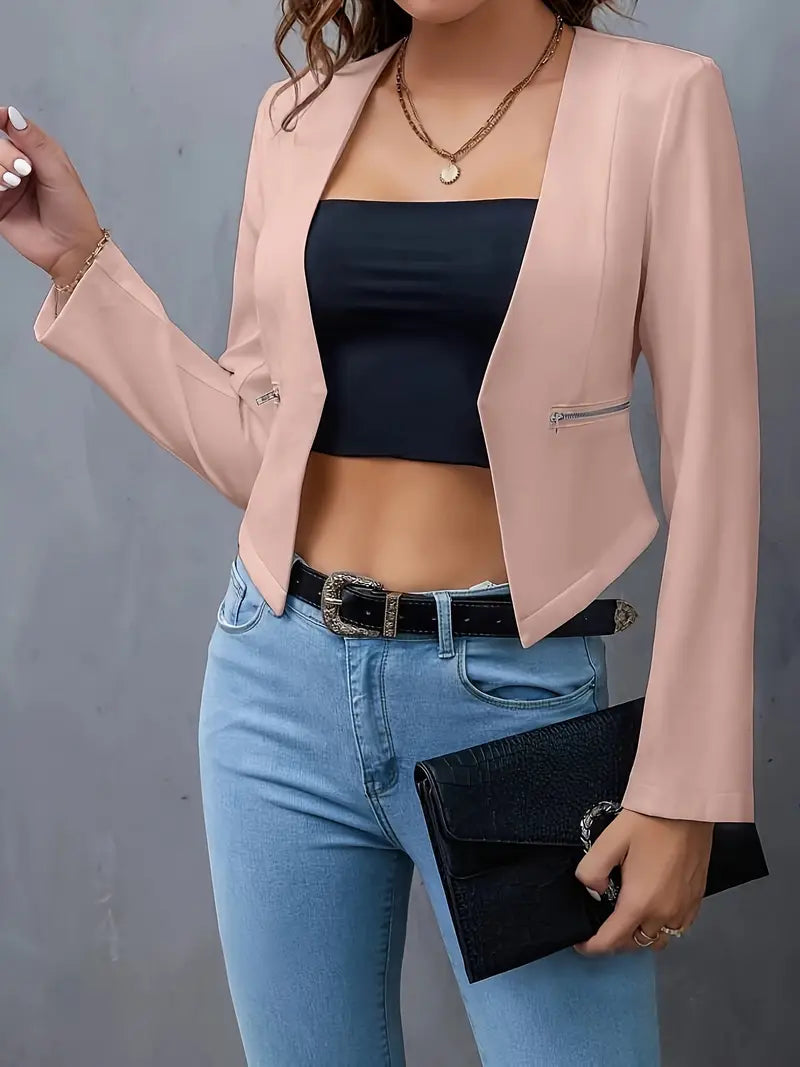 Valenzora | Blazer with zip pockets