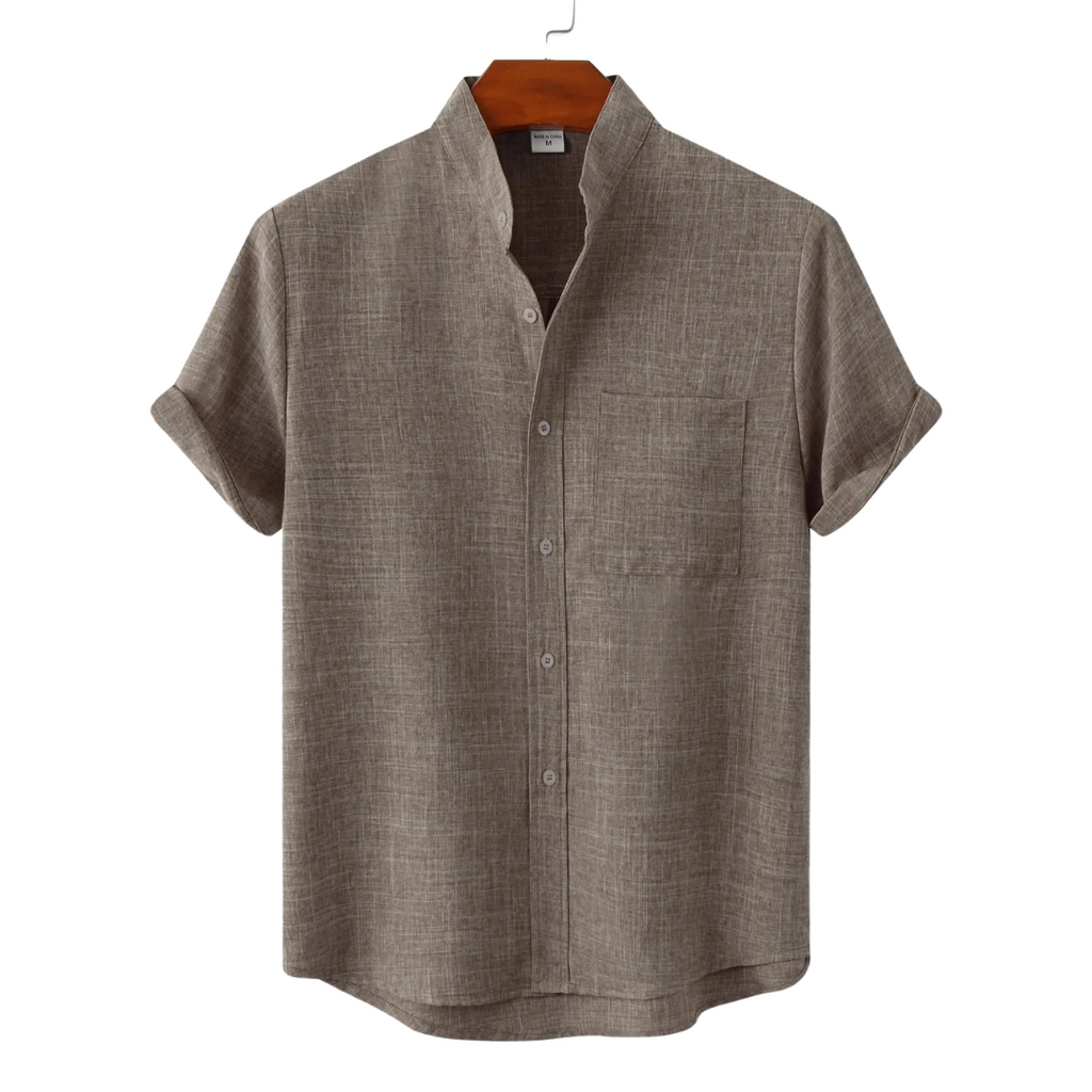 Valenzora Linen T-Shirt - Boho - Solid Color Slim Fit