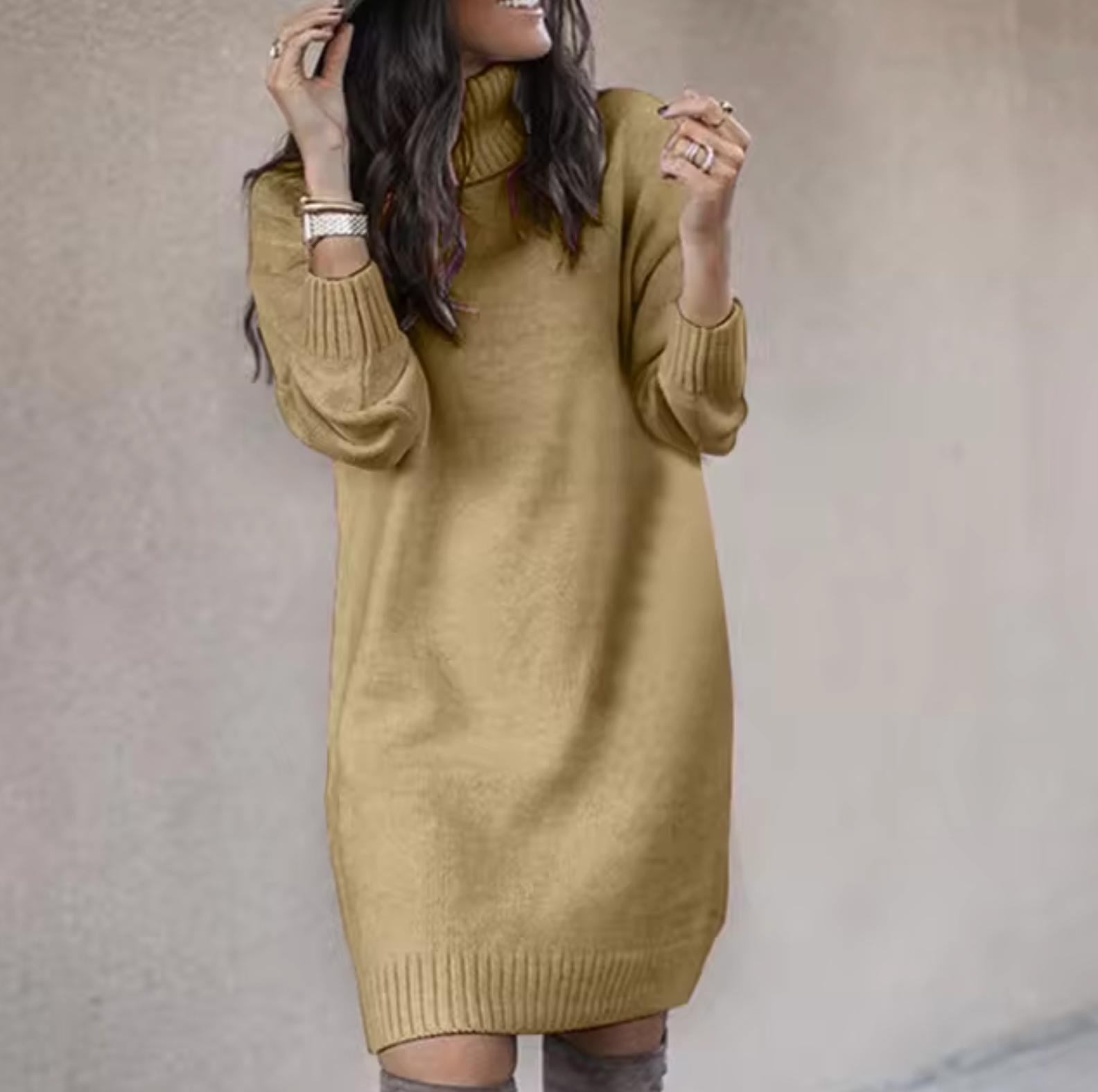 Valenzora | Loose Sweater Dress
