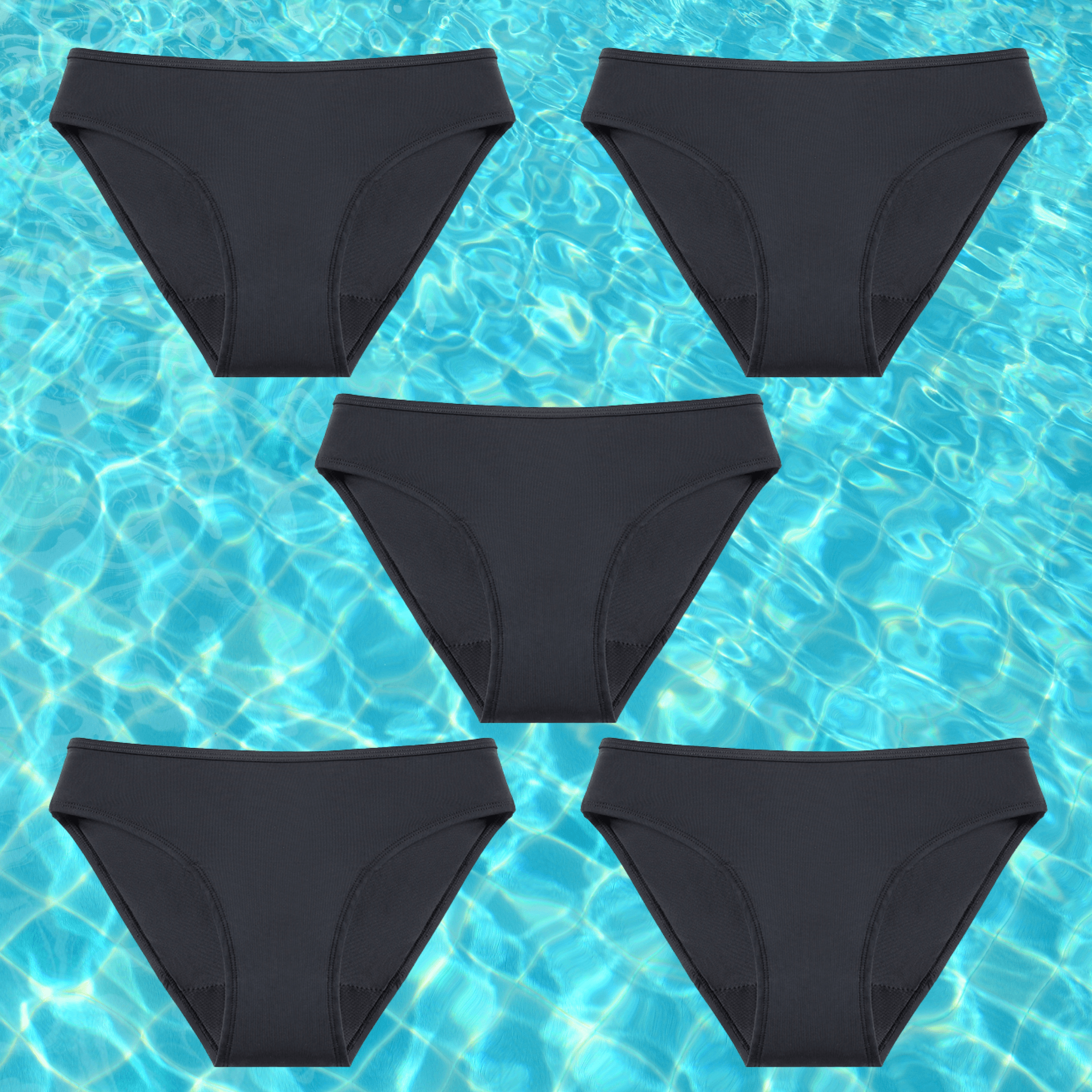 Valenzora | Menstruations-Bikiniunterhosen für Frauen, Damenunterwäsche, Bademode