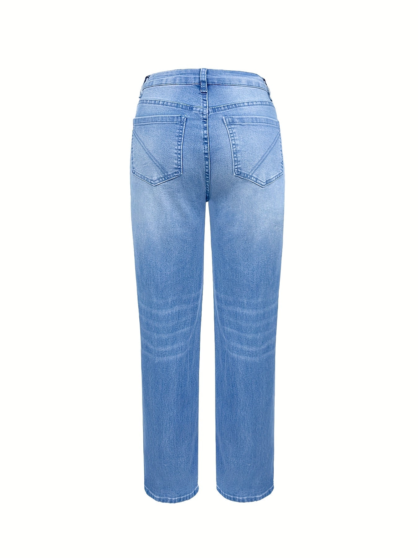 Valenzora | Damen-Stretchjeans in verwaschenem Blau