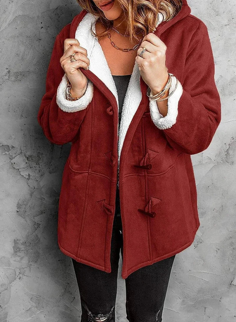 Valenzora | Stylish fleece winter jacket for women from Essential