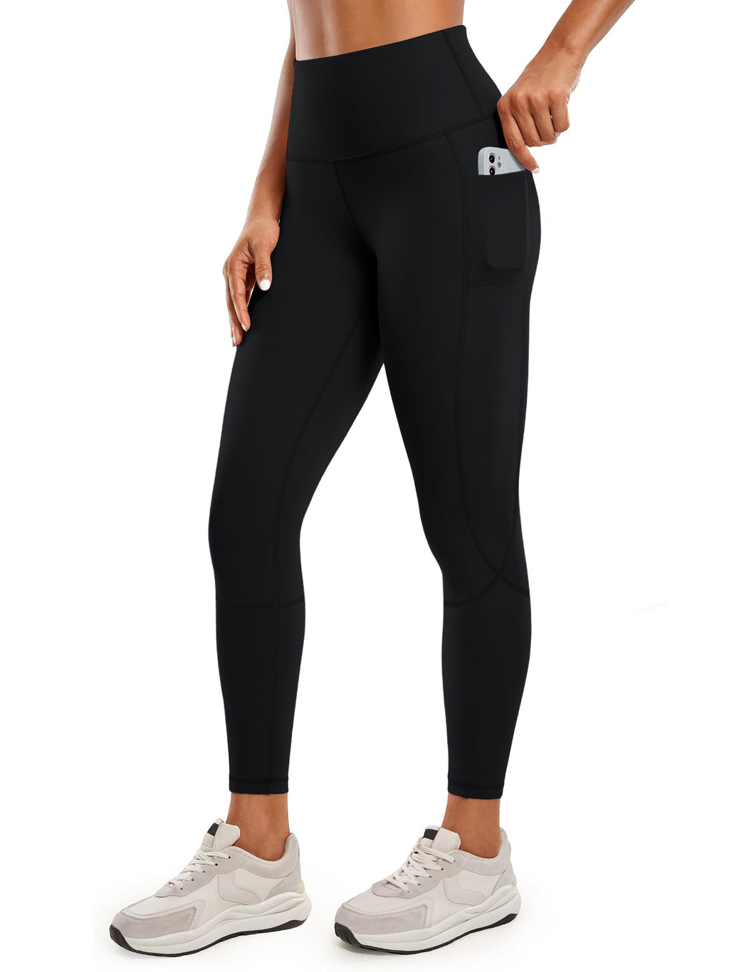 Valenzora | Schnelltrocknende Damen-Yogahose mit hoher Taille und Tasche