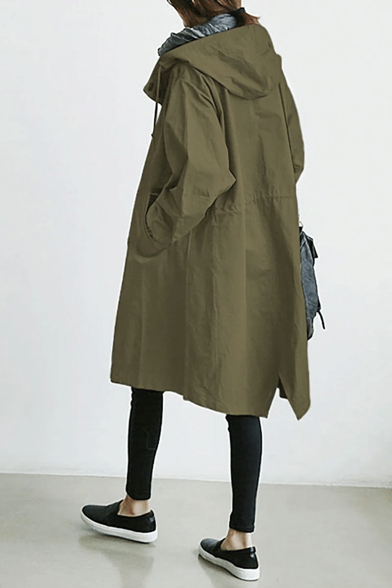 Casual and effortless winter coat