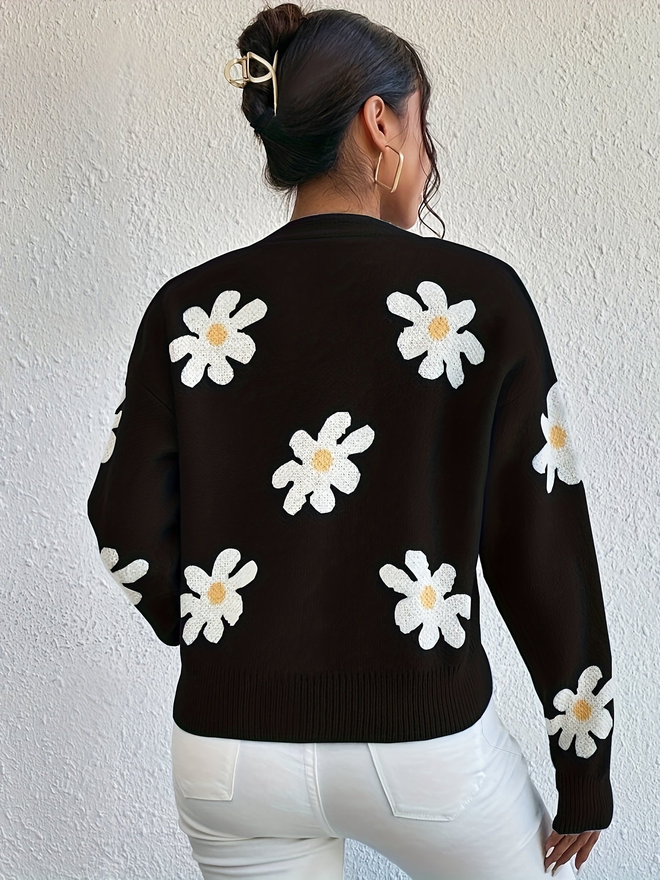 Valenzora | with floral pattern and long sleeves For women