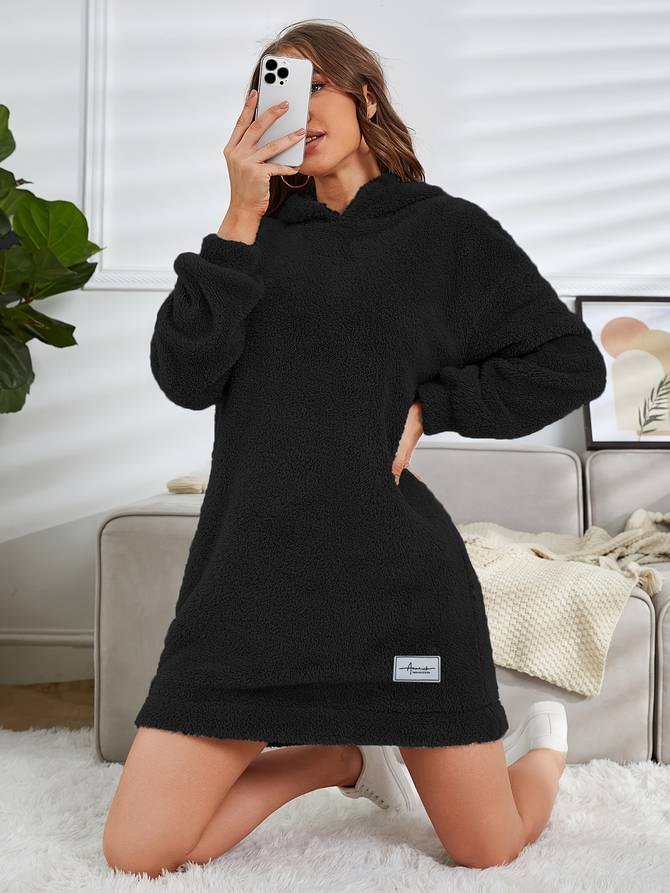 Valenzora | Bequemer Freizeit-Kapuzenpullover für Damen