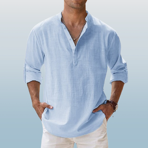 Valenzora | Linen Shirt with Long Sleeves