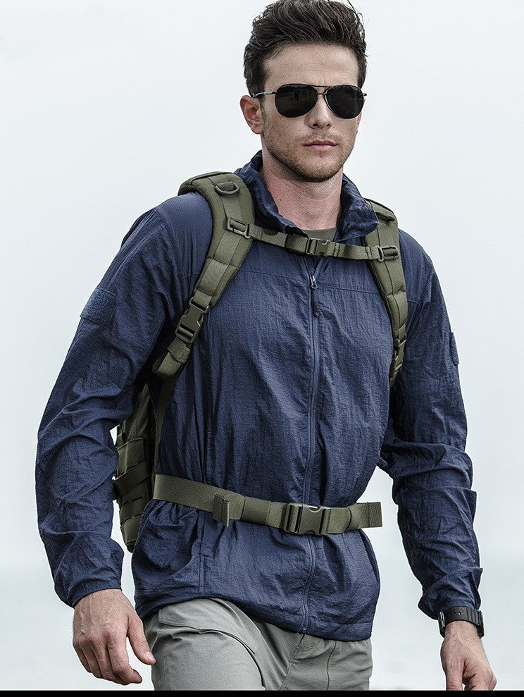 Valenzora | Lightweight Waterproof Jacket with Zipper