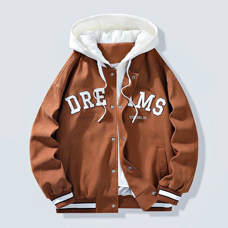 Valenzora | Kapuzenjacke mit Buchstabenprint