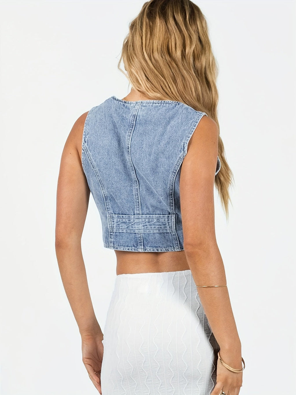Valenzora | Denim vest for women