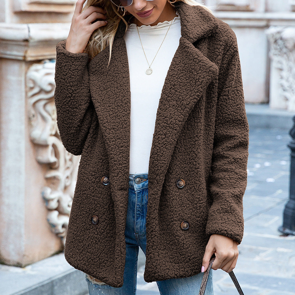 Valenzora | Warme und flauschige Damenjacke