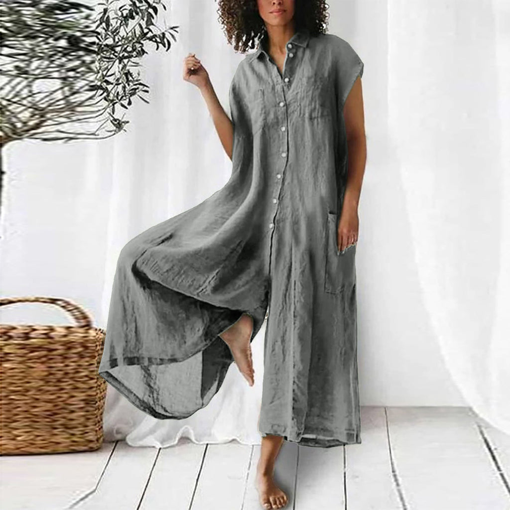 Valenzora | Super Stylish Linen Jumpsuit for Women