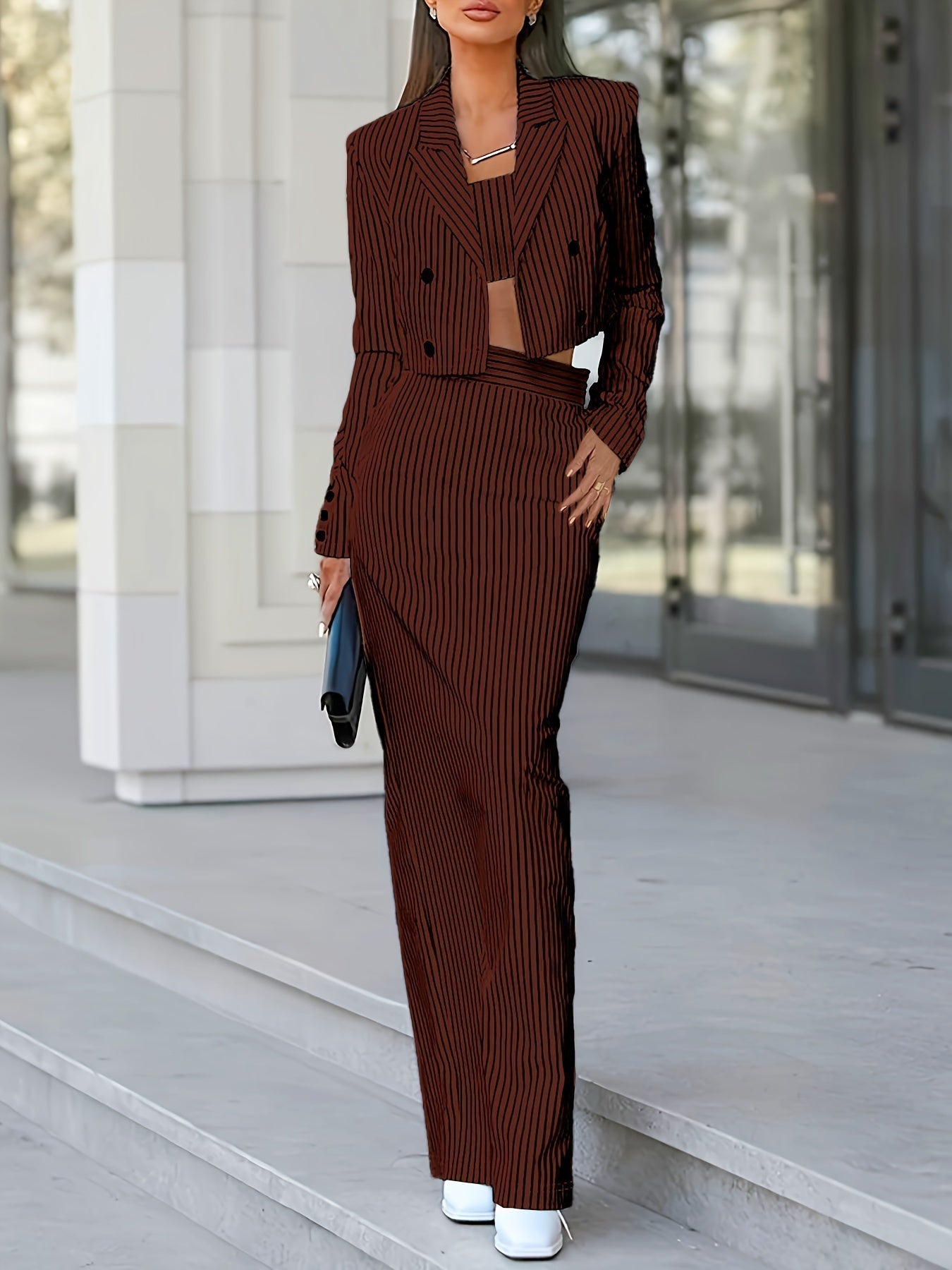Valenzora | Stylish Business Blazer Set