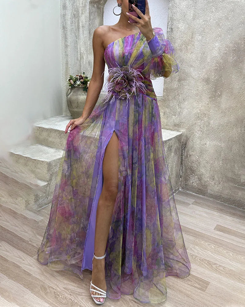 Valenzora | Langärmliges Kleid mit atmungsaktivem Stoff und schmeichelhafter Silhouette für Damen