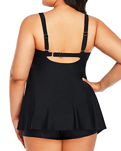 Valenzora | Tankini-Badeanzug in großen Größen Bauchkontrolle Badeanzüge für Damen