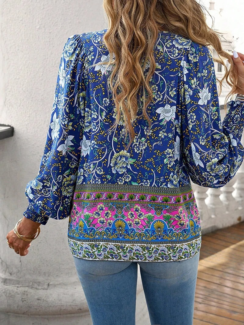 Valenzora | Elegantes Blumentop für Damen