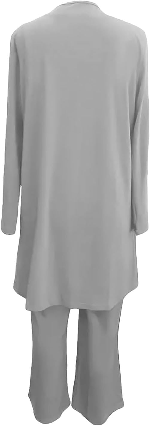 Valenzora | Lässiges Zweiteiler-Set mit Weste und Hose