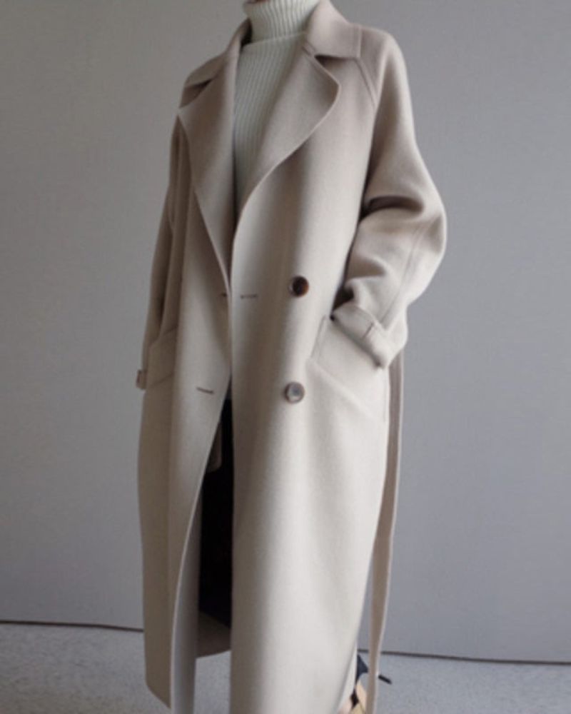 Valenzora | Eleganter langer Mantel