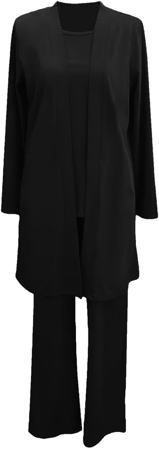 Valenzora | Lässiges Zweiteiler-Set mit Weste und Hose