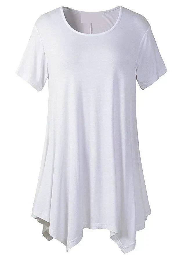 Valenzora | Summery loose fit T-shirt with short sleeves