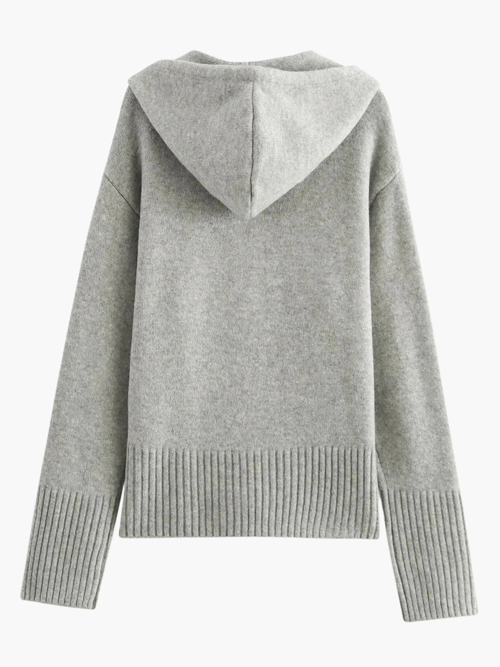 Valenzora | Cardigan with hood and zipper