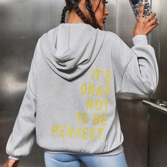 Casual long-sleeved hoodie