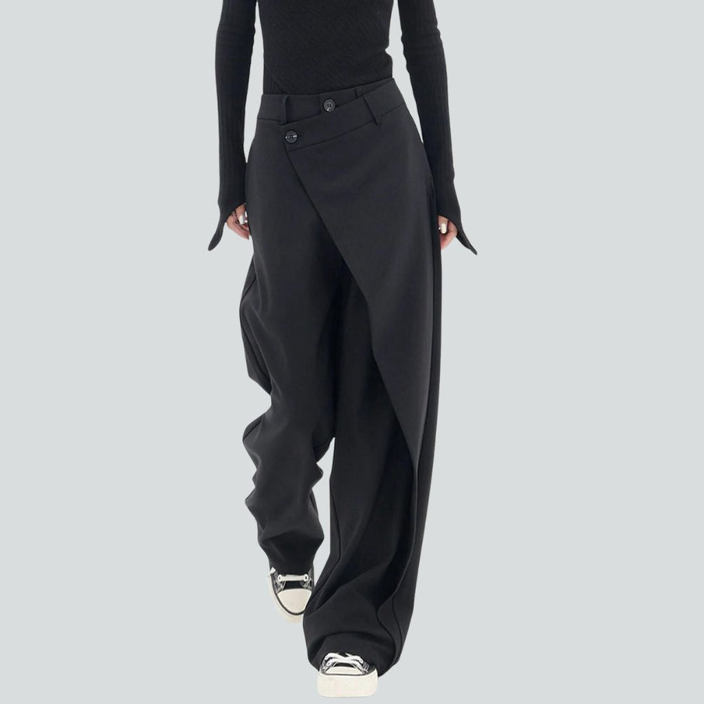 Valenzora | Asymmetrical Baggy Trousers
